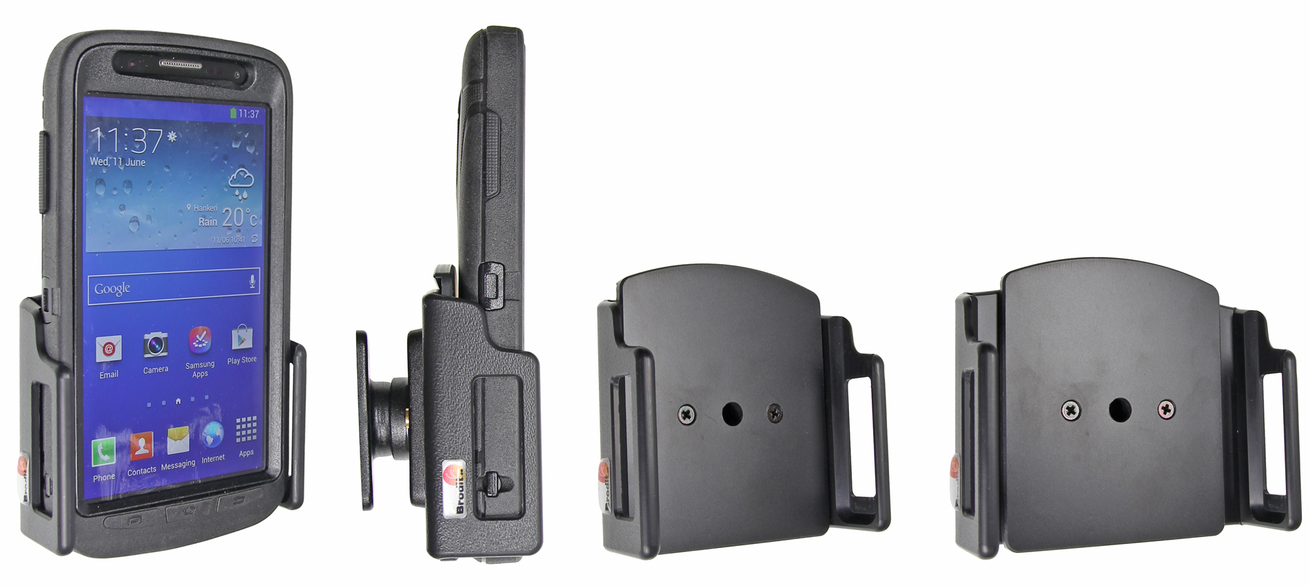 Kit 4 Attacchi Universali Per Cordino Cellulare - Senza Adesivo, In Metallo E TPU - Compatibili IPhone, Samsung E Smartphone